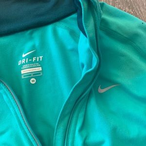 Teal Nike pullover, size medium